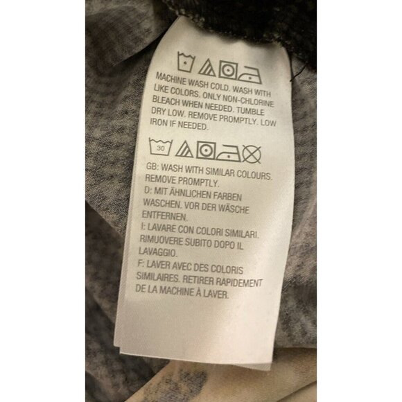 Susan Graver 2X Brown Houndstooth Floral Liquid‎ Knit Wide Leg Pants Tropical - Picture 7 of 9